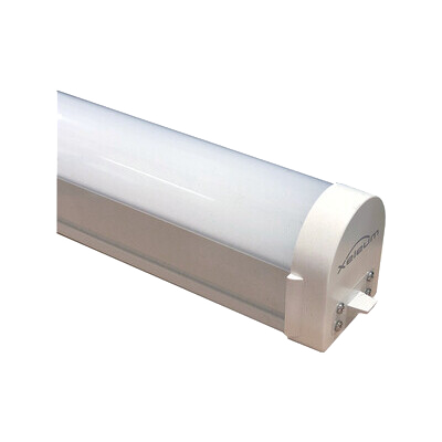 4 ft Batten, 4000K, 12W, Non-Dimming. 100-277V. W/ 2 Brackets, Power cable, Plug, End connector. XBAT04-S40K-BUNW EIKO