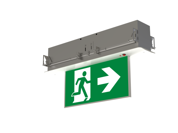 RM EDGELIT U-FACE LED IB1 120MIN BA STANDARD