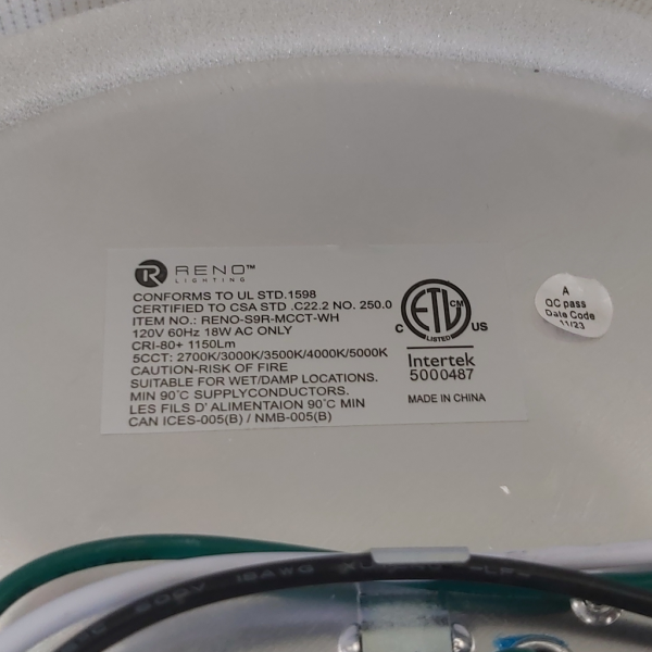 RENO-S9R-MCCT-WH