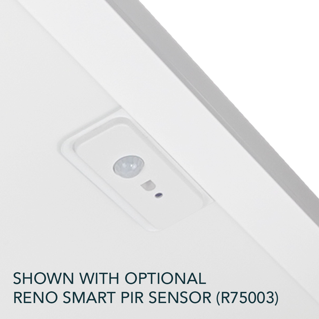 2X2 Back-Lit Panel with Sensor Capabilities | 20/25/30/40W Selectable Wattage | 3500/4000/5000K Selectable CCT | Up to 133 lm/W | 120-347V | RENO-22BLPL-UNV/347-MWMCCT-HL-MS