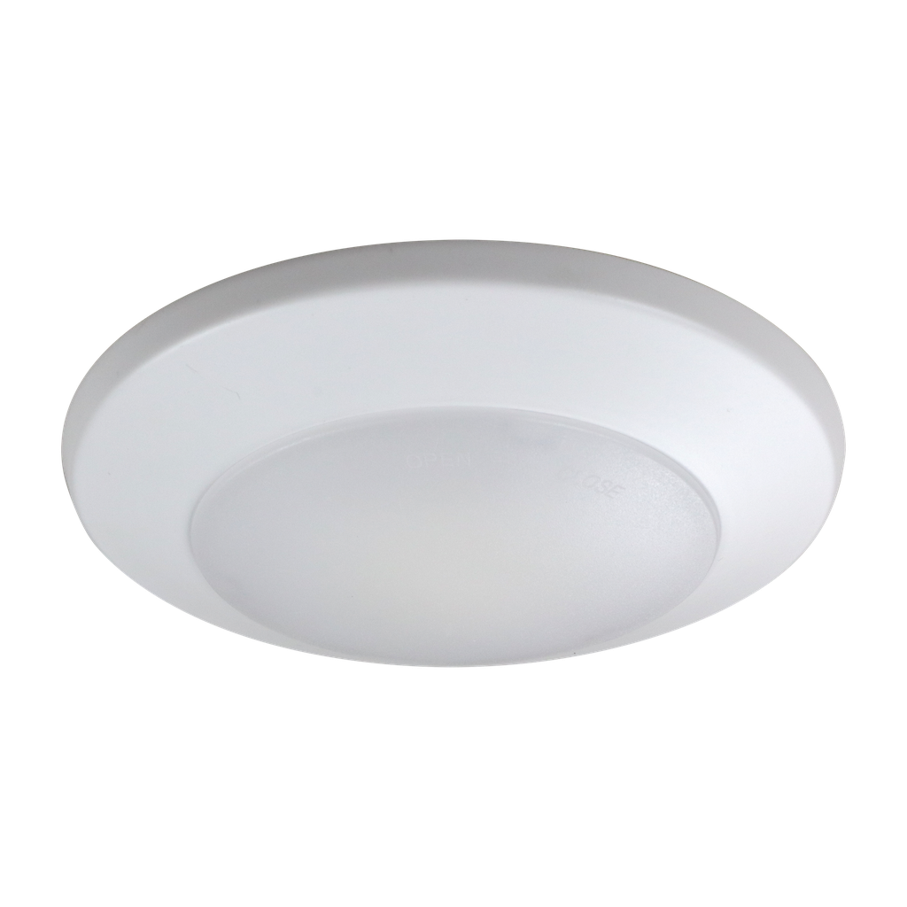 6" DISK LIGHT | 12W | Selectable CCT: 27/30/35/40/5000K | 120V | White Finish | RENO-DISK-6"-5CCT